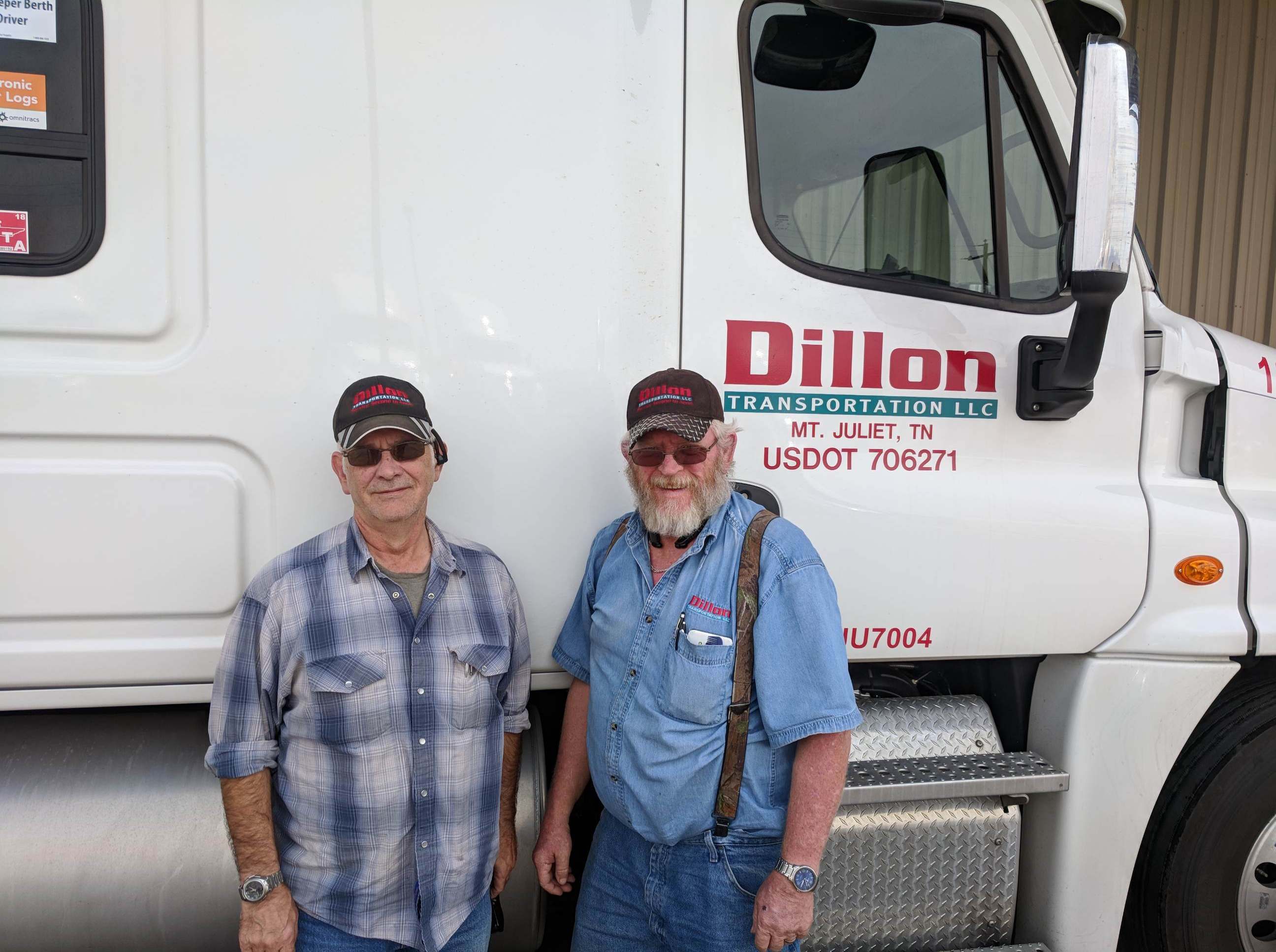 Congrats to Phil, trucker of the month, who also nearly won the