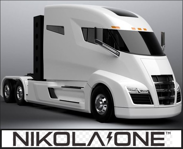 nikola one electric semi truck