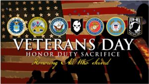 Veterans Day logo 2019